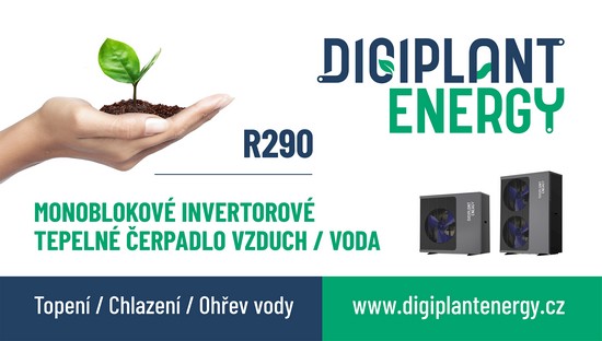 tepelna cerpadla digiplant energy